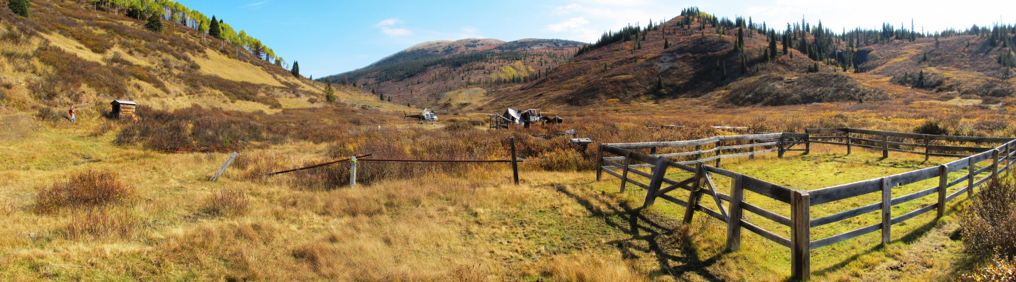 Guide outfitter camp site