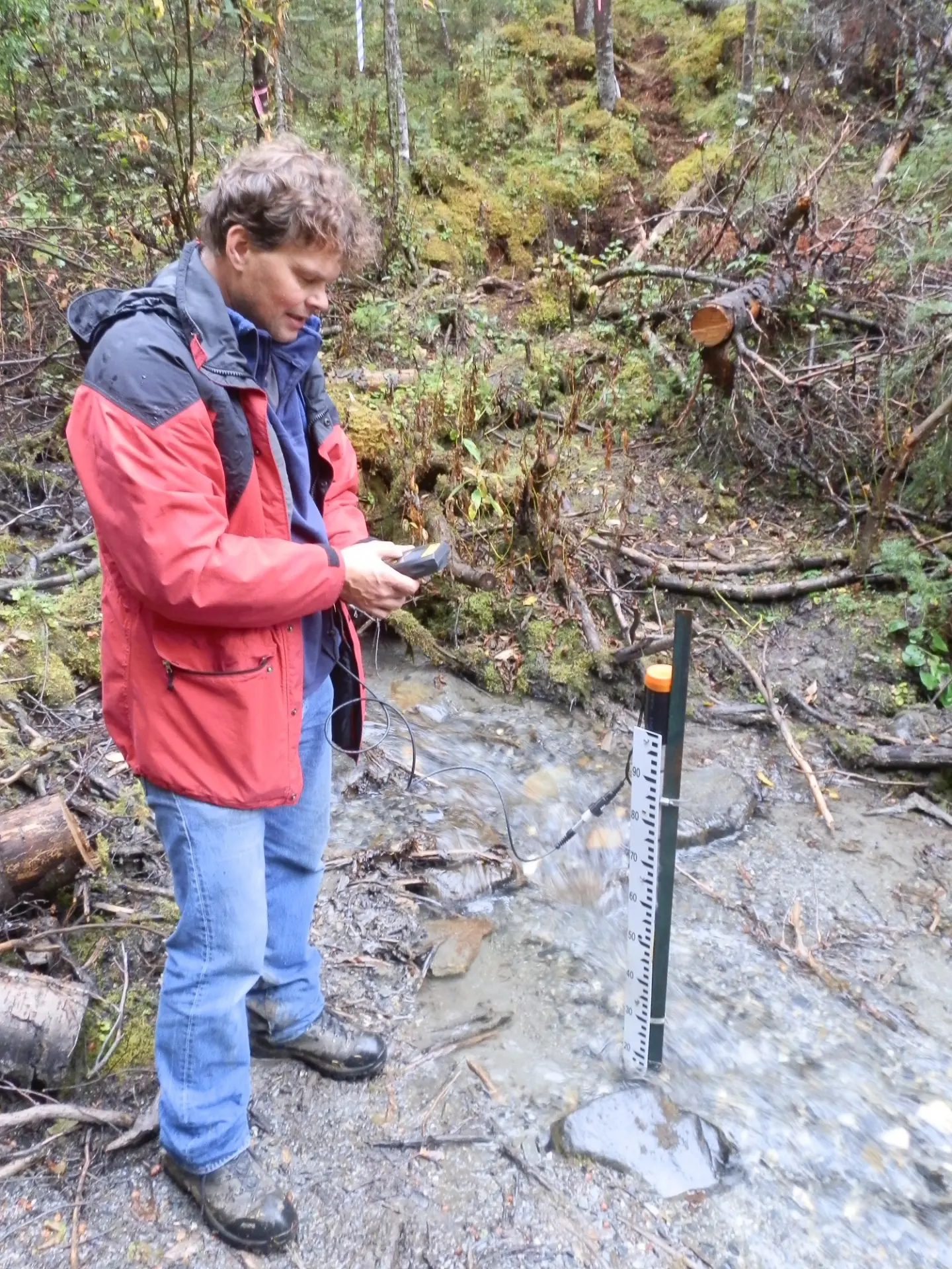 Water sampling as part of water quality monitoring program