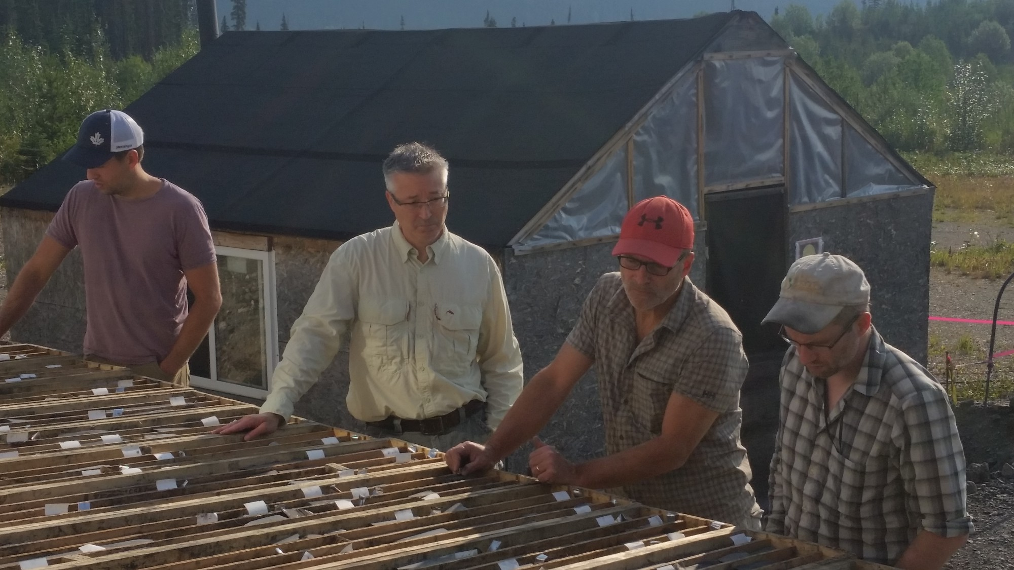 Site visit by Rob Sim resource geologist